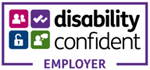 Logo: Disability Confident Employer